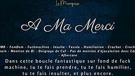 French Femdom Goddess Gives Detailed Dirty Talk Jerk Off Instructions in ASMR Audio