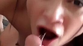 i masturbate anally in front of my friend so that he can put his huge cock in my ass