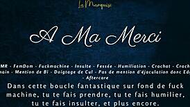 Déesse femdom française donne instructions de branle dirty talk détaillées en ASMR