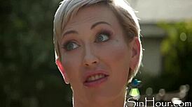 My Nudist Milf Neighbor Surprises Me - Adira Allure with Danny Mountain