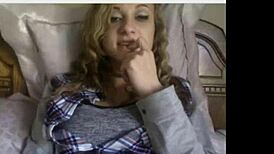 Cute teen webcam show with teasing