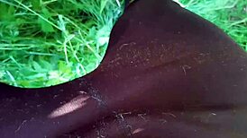 We Masturbate With Our Neighbor On The Street And Cum At The Same Time