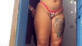 Boss Tricks Bricklayer into Bathroom to Be Alone, She Lets Loose