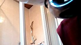 Amonwan was looking so sexy while spying with the hidden cam.