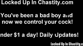 Feel The Agony Of Your Chastity Bondage