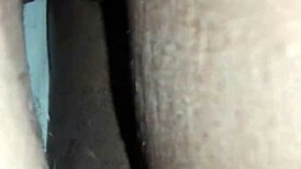 Married Woman Sucks Big Dick of Young Guy Hidden!