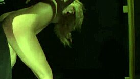 sub euro babe gets fingered and sprayed with jizz 😈