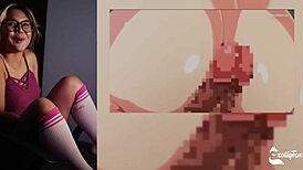 baby i cant sleep watch porn with me - exotiqfox solo gooner girl pov masturbating