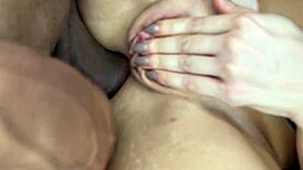 Novinho's giant cock leaves my pussy sore and gaping after anal