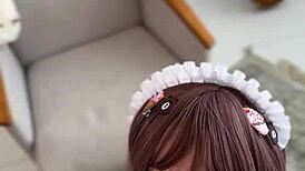 Delicious reward for cute nerd