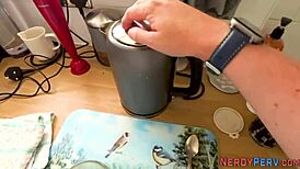 Leeds nerd fingerbangs skinny british amateur