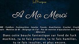 French Femdom Goddess Gives Detailed Dirty Talk Jerk Off Instructions in ASMR Audio