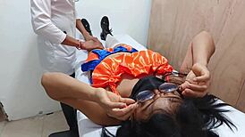 Horny patient diagnosed with need for big cock gets CFNM fucking in 4K