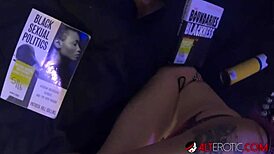 quarantine fun with tattooed chick leya falcon masturbating solo