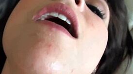 Tanlines Girlfriend Assfucked After BJ.