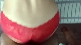 Rojo rico mañanero con mi madrastra