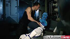 Ass Effect XXX Parody Fucks Hardcore Amateurs