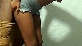 Fucking My Friends Slutty Little 18+ Sister Hard And Fast Standing Doggy