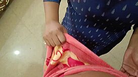 21 Years Hot Housewife Getting First Time Painful Anal Fuck With Husband In Clear Hindi Audio