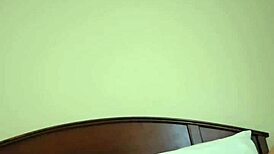 Petite Emyangel indulges in self-masturbation