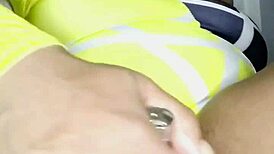 ooh, mature ebony milf masturbates with dildo and fingers for intense orgasm 😍