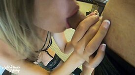 Friend's Wife Begs For Creampie In Bed