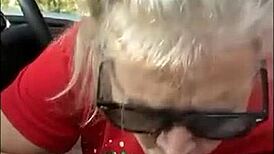 Hot Mature MILF Sucks Her Best Friend's Big Cock In Intense Oral Session.