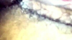 fucking my girl tight ass while she moans loudly on the couch