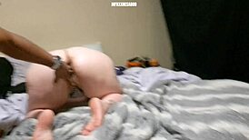 Resaboo little chubby slut takes fire pussy pov gaping!