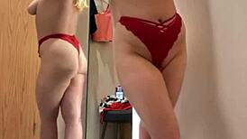 First time public masturbate close up