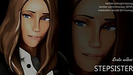 Stepsister erotic audios unfold in a casual narrative of forbidden desires and dirty talk roleplay