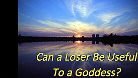 in this bdsm scene, a loser tries to please his goddess mistress