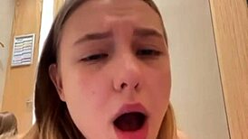 First time public masturbate close up