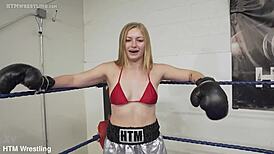 Pornstar Women Compete In Boxing Match With Dildo Penalty