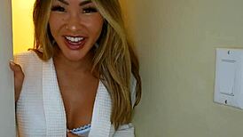 asian milf wife cucks husband on holiday linda lan