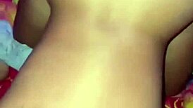 Indonesian Babe Enjoys Beautiful Body In Room During Rain