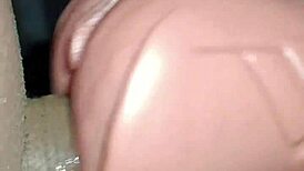 lipsy anal intenso y mamada de juguete del ano a la boca