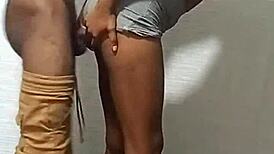 Fucking My Friends Slutty Little 18+ Sister Hard And Fast Standing Doggy