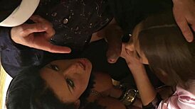 Louise Davis, Stacey Saran, and Myla Charles Engage in Intense FFFM Foursome