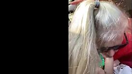 Hot Mature MILF Sucks Her Best Friend's Big Cock In Intense Oral Session.