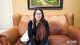 charming nerdy fiona ryder sucks hard cock to make it cum?