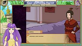 avatar the last airbender four elements trainer part 51 fucking azula