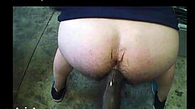 ENTRENANDO MI OJETE CON MI MAQUINA SEXUAL