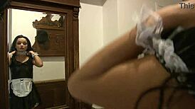 Sexy And Hot Horny Girls Flash Pussy And Ass Also Boobs On A Lingerie Try On Haul Twerk And Ass Shaking Party