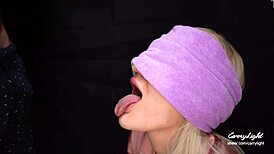 Step Son Tricks Step Mom With Taste Game Unexpected Cum In Mouth