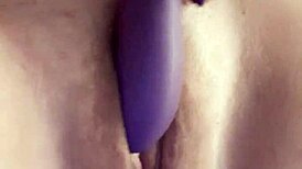 she fingers and dildos her pussy to intense orgasm