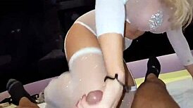 Met A Stranger On The Dance Floor And Took Off The Condom For A Dirty Creampie