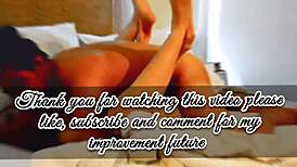 I met my ex Asian girlfriend on vacation and destroyed her tight pussy