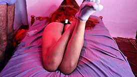 oiled ass massage turns into anal fingering fun.