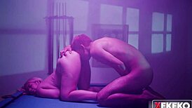 mi vecina venezolana de enormes tetas se deja follar a cambio de tomarle unas buenas fotos